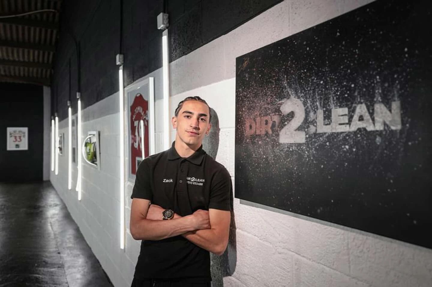 Zykiah Ditchett, founder of Dirt2Clean Manchester